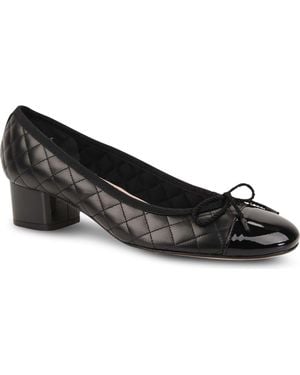 Paul Mayer Titou Cap Toe Pump - Black