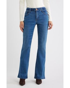 Wit & Wisdom Madison High Waist Bootcut Jeans - Blue