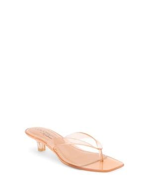 Matisse Margo Kitten Heel Flip Flop - Pink