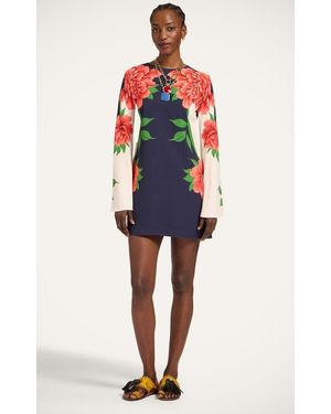 acler finnegan mini dress Acler Women's Sheer Mesh Mini Dress For - White