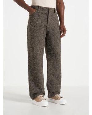 Manière De Voir Arnault Boucle Relaxed Fit Jeans - Brown