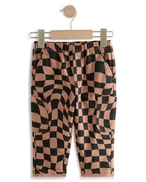 Next Kids' Check Baggy Cotton Sweatpants - Multicolor