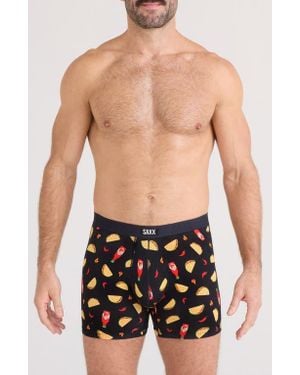 Saxx Underwear Co. Vibe Xtra Assorted 2-Pack Boxer Briefs - Black