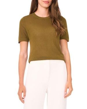 Halogen® Short Sleeve Sweater - Multicolor