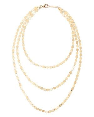 Lana Jewelry Nude Stiletto Layered Anklet - White