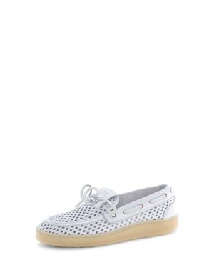 Voile Blanche Olivia Wind Boat Shoe - White
