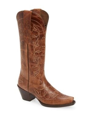 Ariat Heritage Stretch Fit Western Boot - Brown