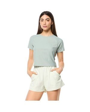 Sergio Tacchini Eva Cropped Top - Blue