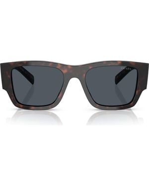 Prada 54Mm Square Sunglasses - Gray
