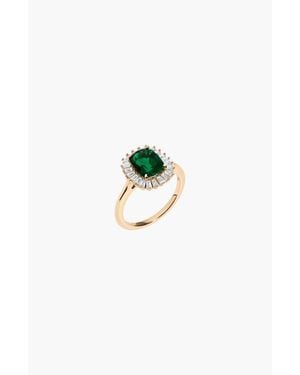 AUrate New York Alexandra Lab Grown Emerald Ring - Yellow