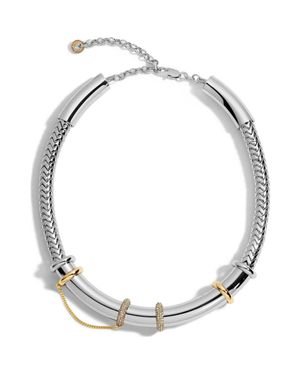 DEMARSON Mila Necklace - Metallic