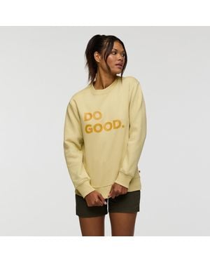 COTOPAXI Do Good Crew Sweatshirt - Yellow