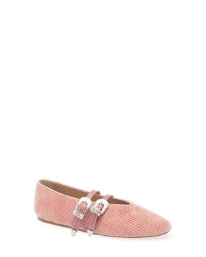 Le Monde Beryl Claudia Corduroy Mary Jane Flat (Nordstrom Exclusive) - Pink