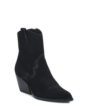 Kork-Ease Dallas Western Bootie - Black