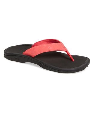 Olukai Ohana Flip Flop - Red