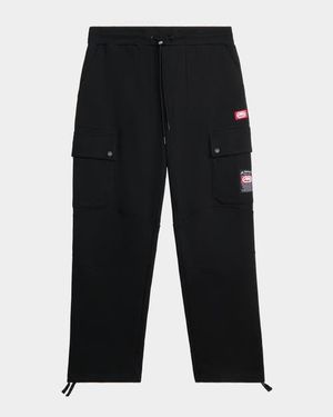 Ecko' Unltd Classic Rhino Cargo French Terry Pant - Black