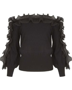 Anne Fontaine Catane Top - Black