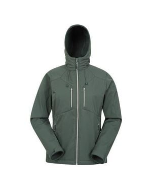 Mountain Warehouse Helsinki Soft Shell Jacket - Green