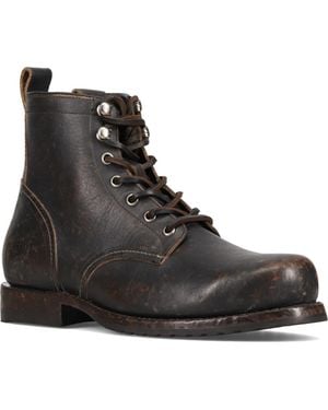Frye Hudson Lace-Up Boot - Black
