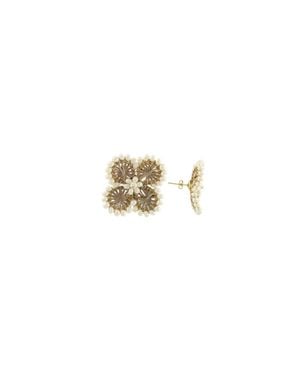 LOTT.gioielli Ce Si Flower Earring S - Metallic