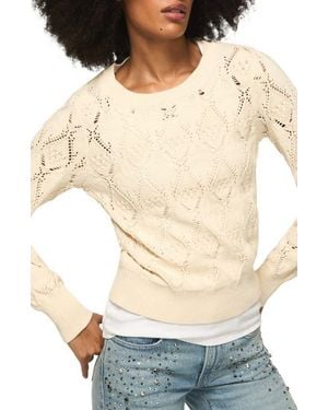 Lucky Brand Open Stitch Sweater - Multicolor