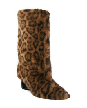 Ash Vanya Faux Fur Boot - Brown