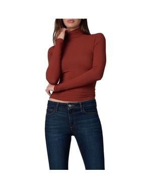 Joe's Jeans Tony Long Sleeve Top - Red