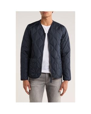 Taion Military Packable 800 Fill Power Down Jacket - Blue