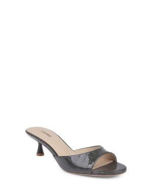 L'Agence Arleen Ii Slide Sandal - Metallic