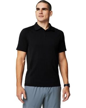 Fabletics The Training Day Polo - Black