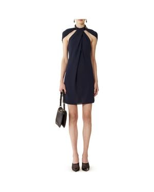 Lanvin Tie-Neck Top - Blue
