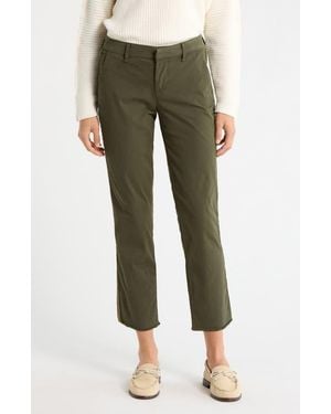 Frank & Eileen Wicklow Crop Chinos - Green