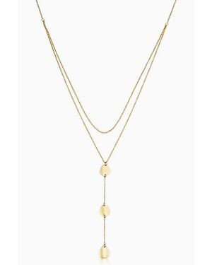 Oradina 14K Botticelli Drop Necklace - Multicolor