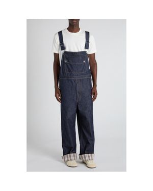 Bottega Veneta Denim Overalls - Blue