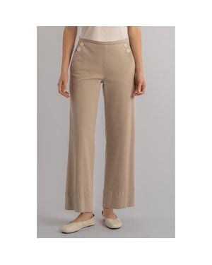 Kut From The Kloth High Waist Wide Leg Jeans - Brown