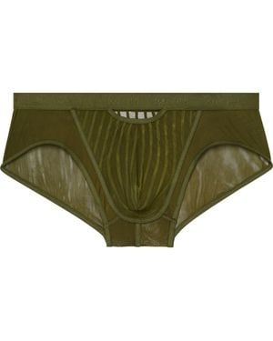 Hom Woh Personal Allure Mini Briefs - Green