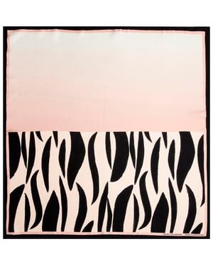 Dries Van Noten Foulard Rosa Carnivora - Black