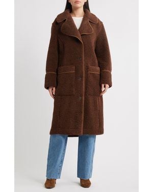 UGG Sema Uggfluff Coat - Brown