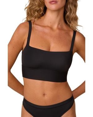 HARPER WILDE Bliss Square Neck Bralette - Black