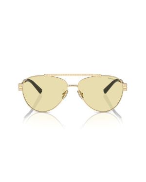 Tiffany & Co. 59Mm Polarized Pilot Sunglasses - Natural