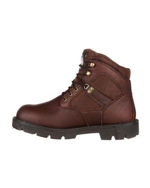 Georgia Boot Waterproof Homeland Steel Toe Work Boot - Brown