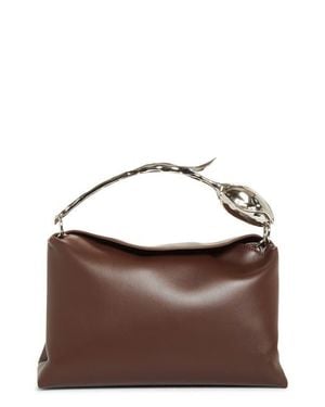 Erdem Medium Bloom Bag - Brown