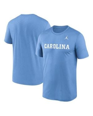 Nike Carolina North Carolina Tar Heels Primetime Legend Wordmark T-Shirt - Blue