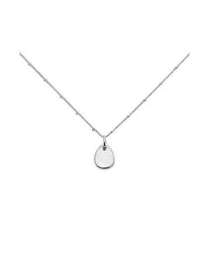 Monica Vinader Ziggy Petal Pendant Necklace - Blue