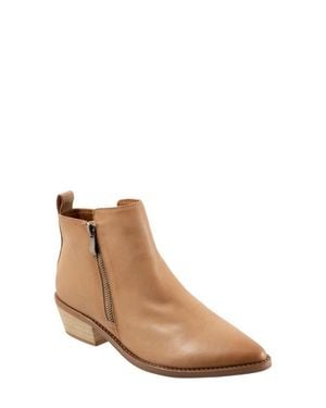 EOS FOOTWEAR Zense Leather Bootie - Brown