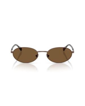 Emporio Armani 54Mm Oval Sunglasses - Multicolor