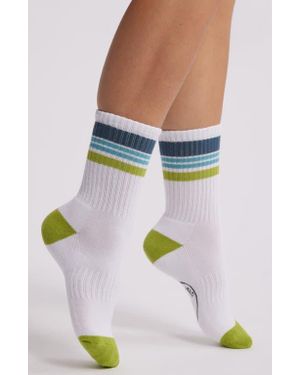 Friday Feelin Stay Salty Crew Socks - White