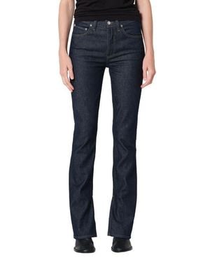 Agolde Ingram High Waist Split Hem Skinny Jeans - Blue