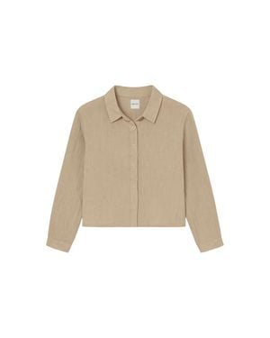 VIR VITA Paloma Linen Shirt - Natural