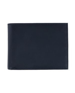 Trafalgar Sergio Genuine Leather Rfid Bi-Fold Passcase Wallet - Blue